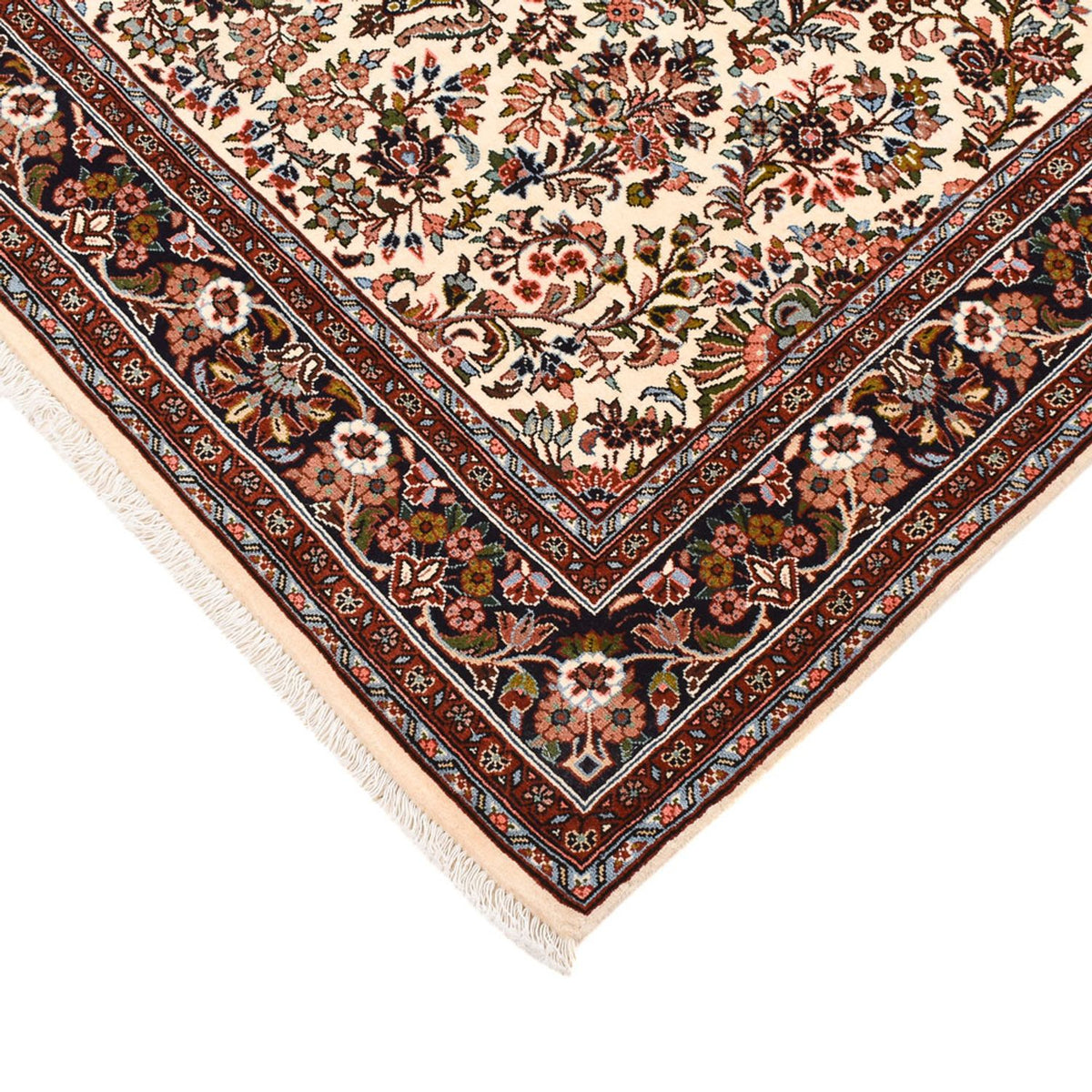 Tapis persan - Bidjar - 213 x 135 cm - crème