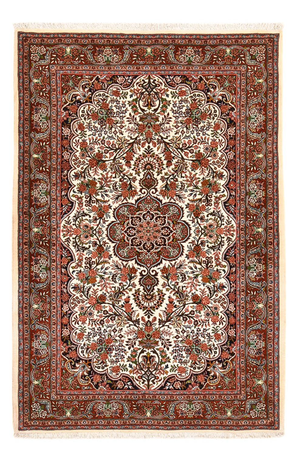 Tapis persan - Bidjar - 208 x 137 cm - crème