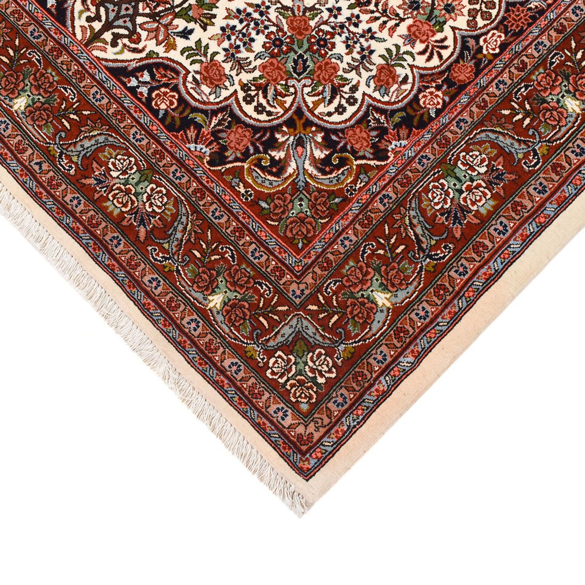 Tapis persan - Bidjar - 208 x 137 cm - crème