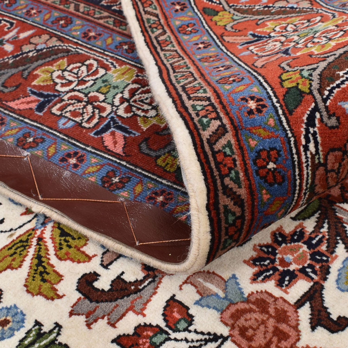 Tapis persan - Bidjar - 219 x 136 cm - crème