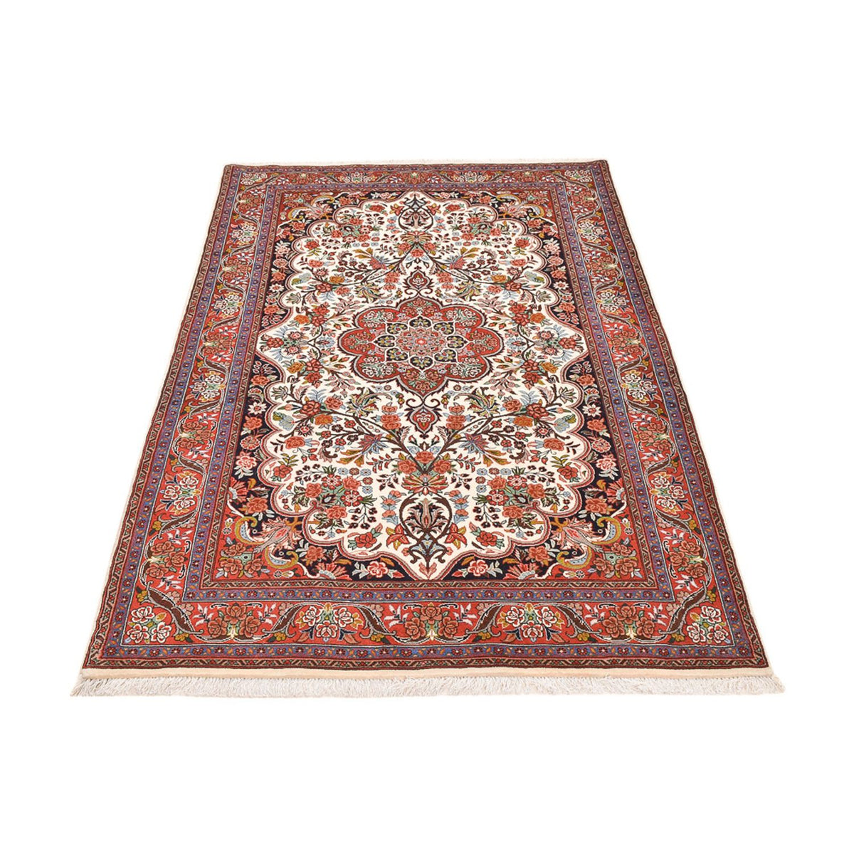 Tapis persan - Bidjar - 219 x 136 cm - crème
