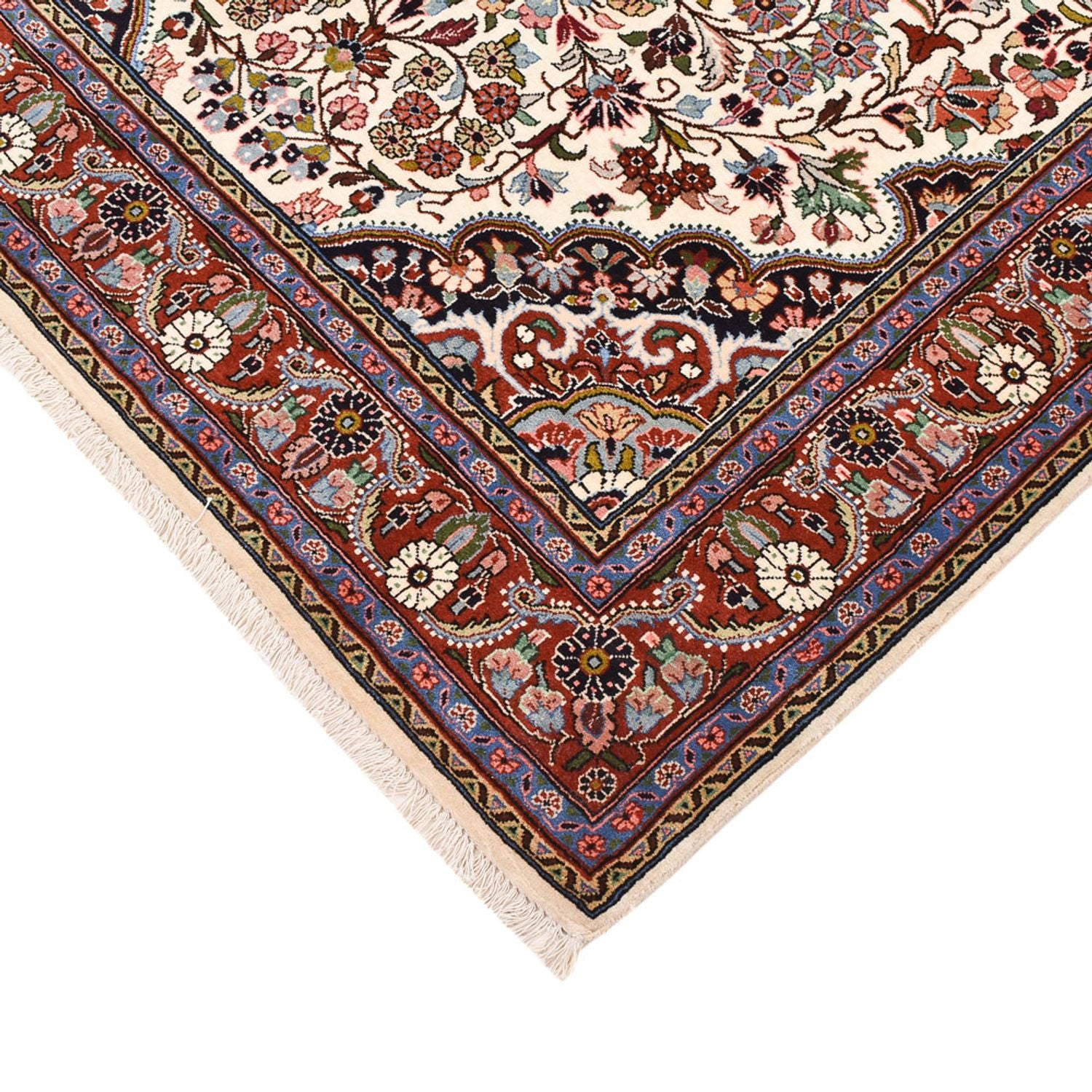 Tapis persan - Bidjar - 208 x 136 cm - crème