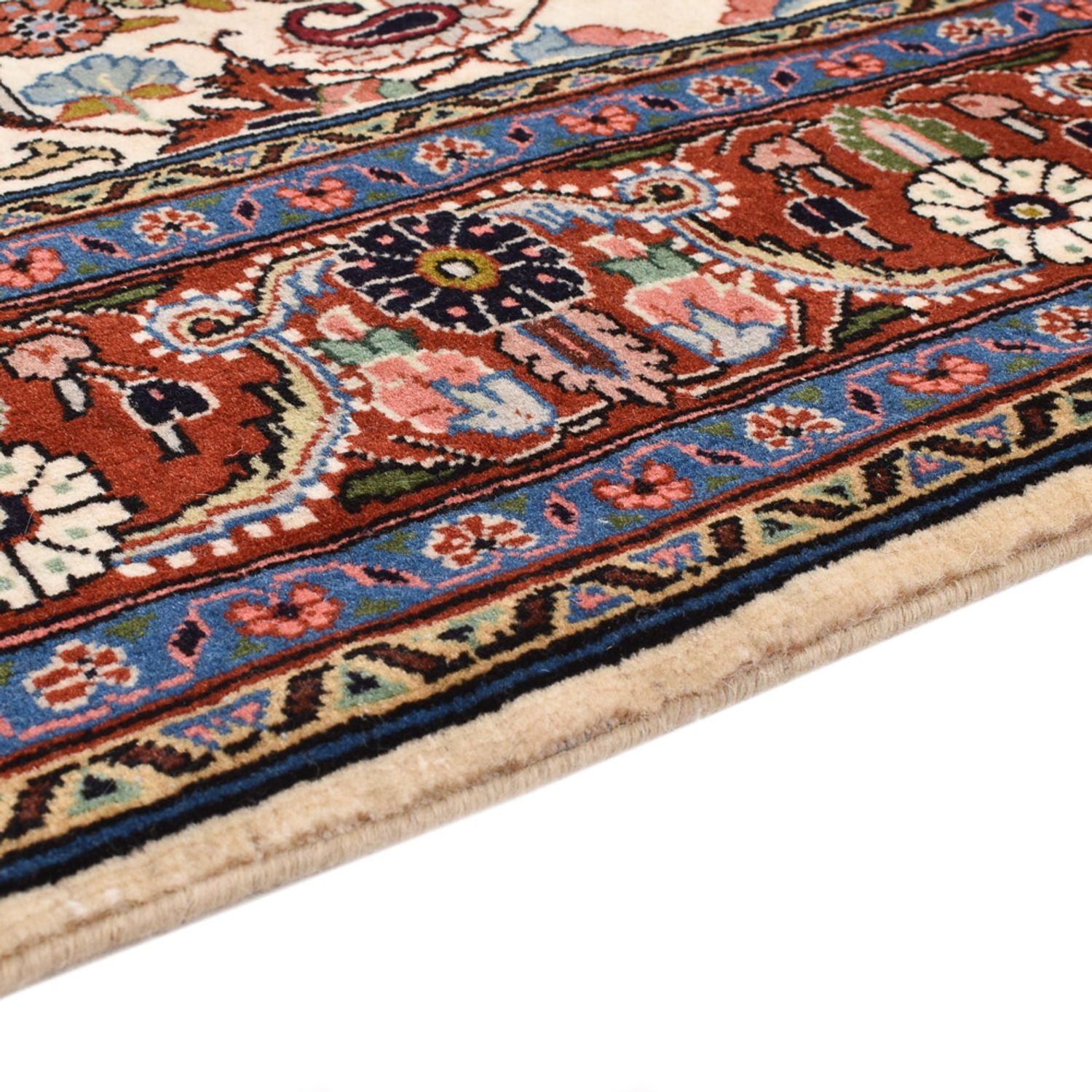 Tapis persan - Bidjar - 208 x 136 cm - crème