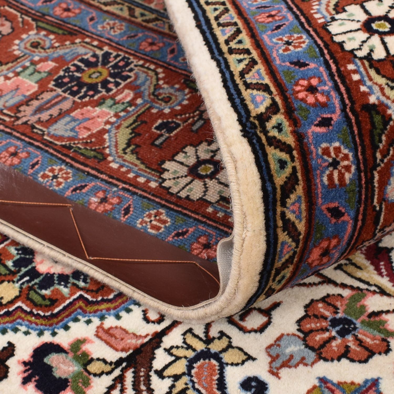 Tapis persan - Bidjar - 208 x 136 cm - crème