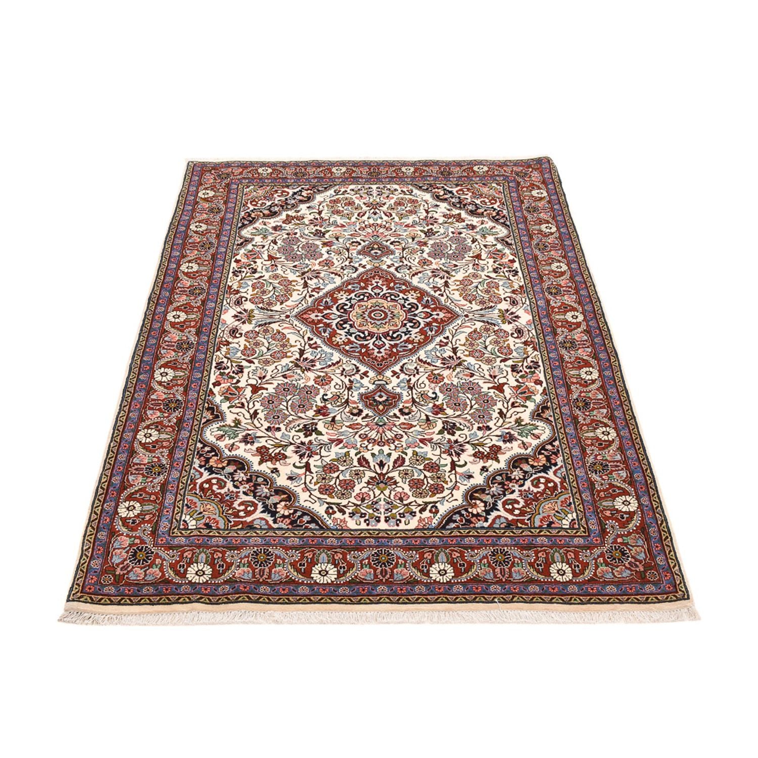 Tapis persan - Bidjar - 208 x 136 cm - crème