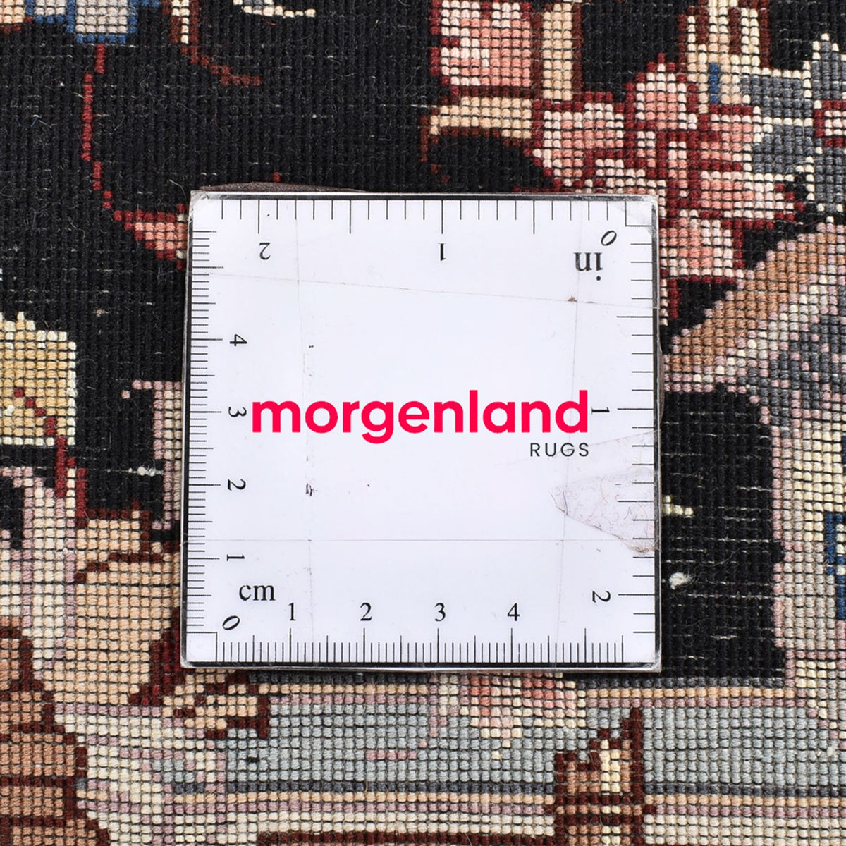 Tapis persan - Tabriz - Royal - 90 x 60 cm - bleu foncé