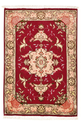 Tapis persan - Tabriz - Royal - 90 x 60 cm - rouge