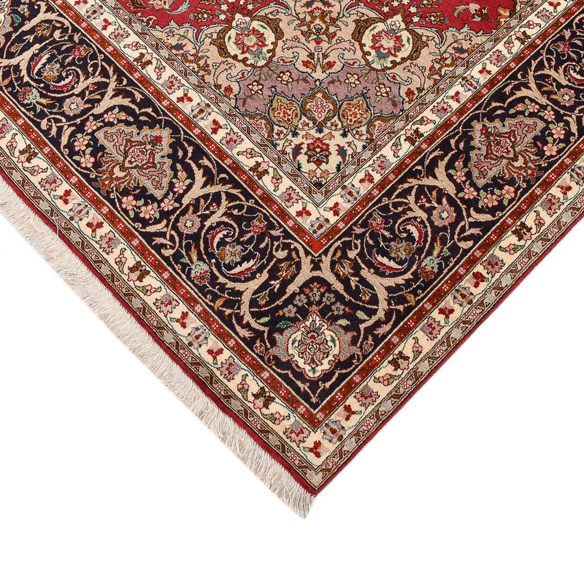 Tapis persan - Tabriz - Royal - 307 x 203 cm - rouge