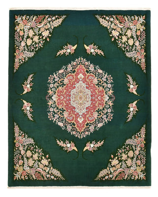 Tapis persan - Tabriz - Royal - 250 x 200 cm - vert