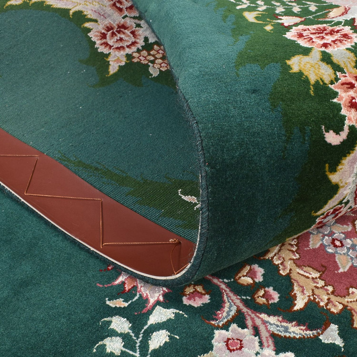 Tapis persan - Tabriz - Royal - 250 x 200 cm - vert