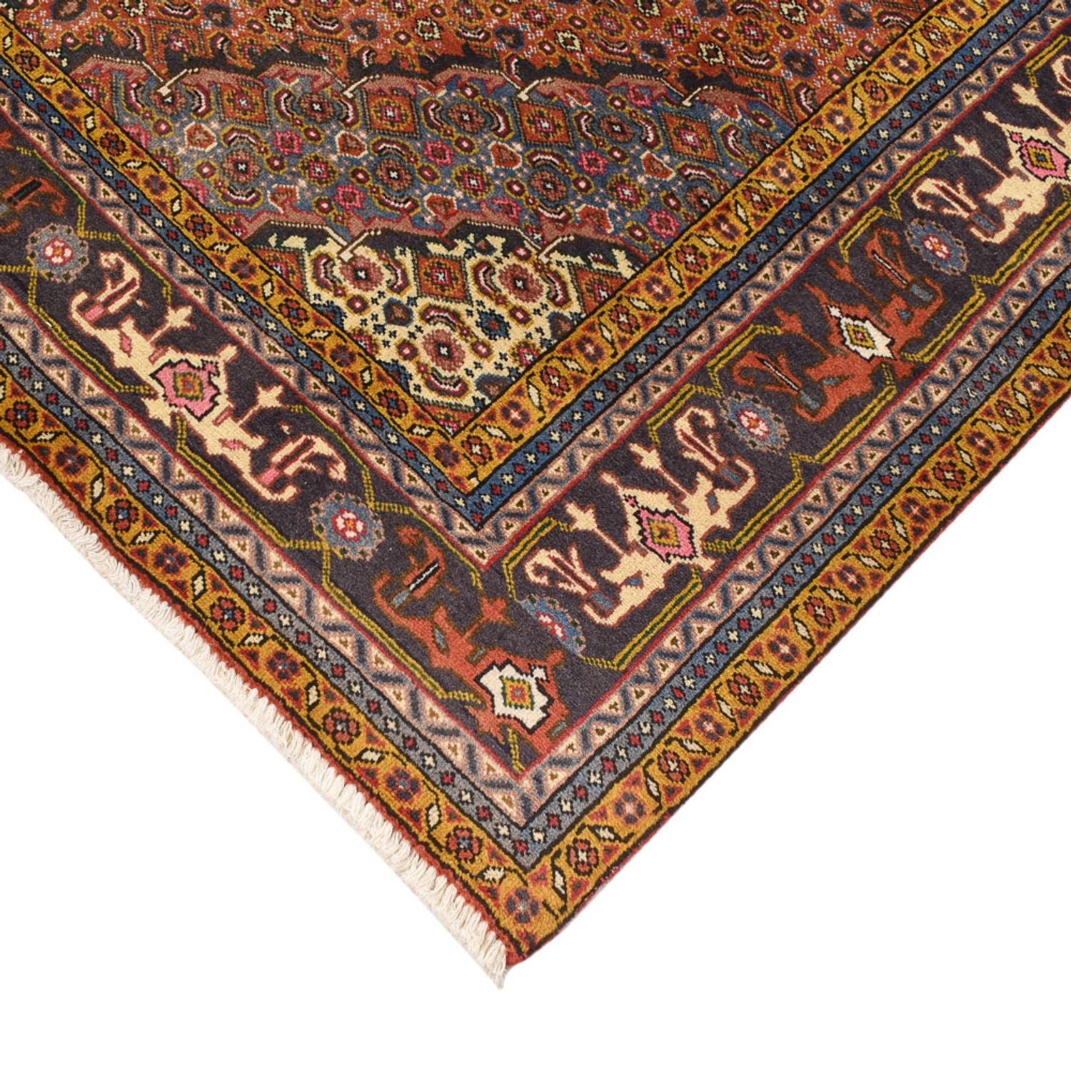 Tapis persan - Nomadic - 288 x 197 cm - orange