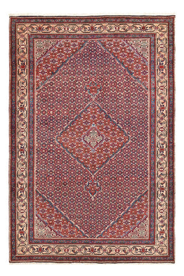 Tapis persan - Nomadic - 285 x 194 cm - rouge bordeaux