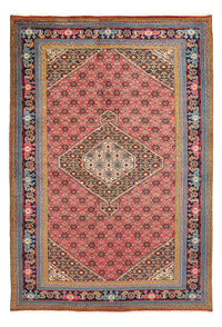 Tapis persan - Nomadic - 297 x 199 cm - rouge clair