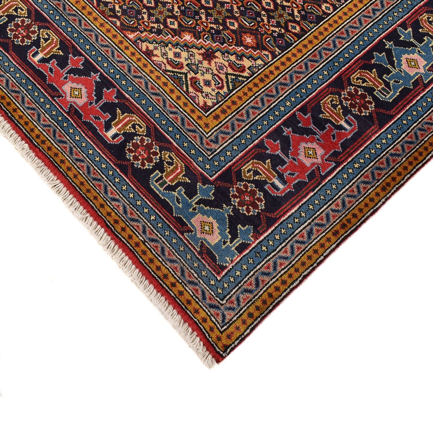 Tapis persan - Nomadic - 297 x 199 cm - rouge clair
