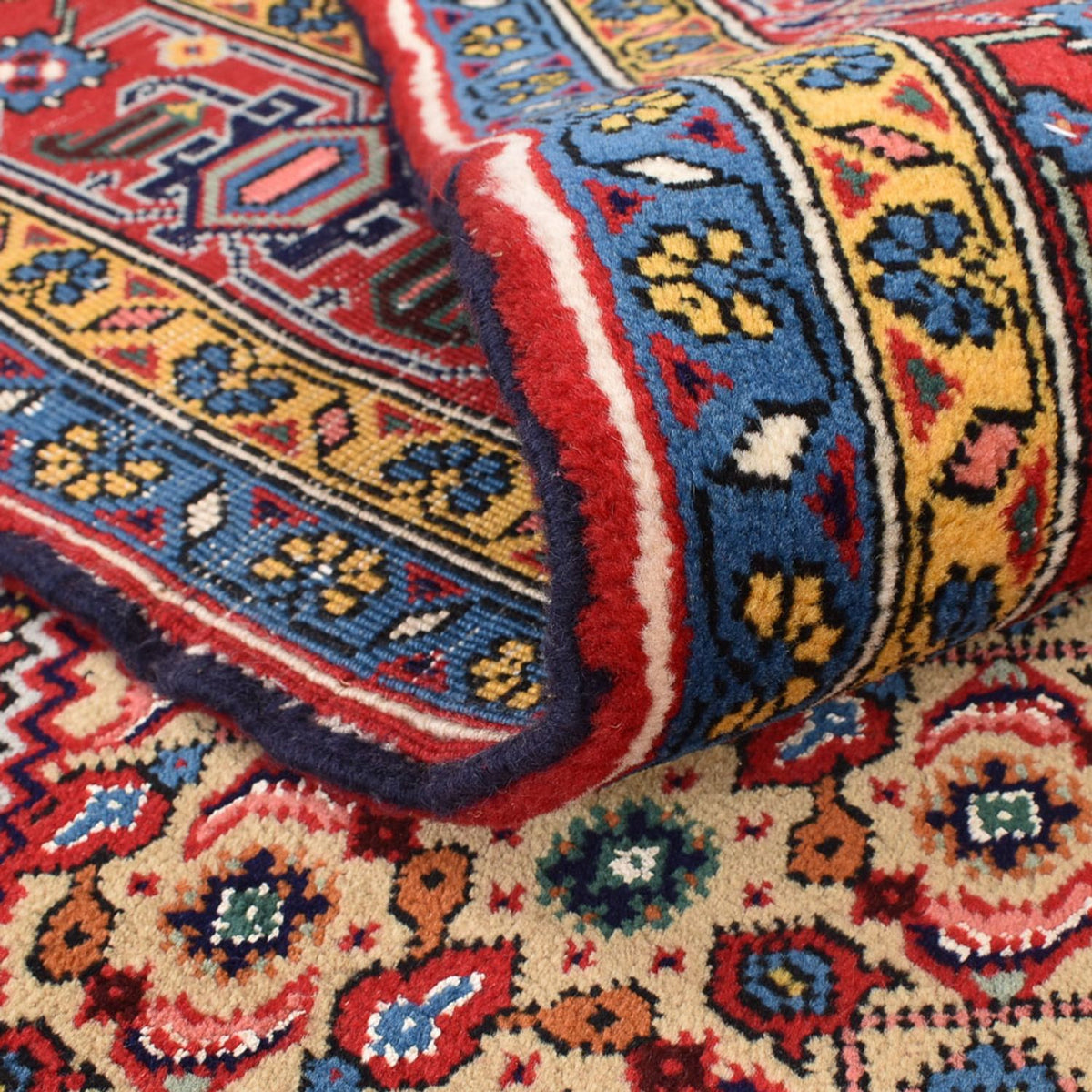 Tapis persan - Nomadic - 302 x 200 cm - rouge clair