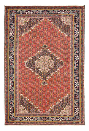 Tapis persan - Nomadic - 293 x 199 cm - rouille