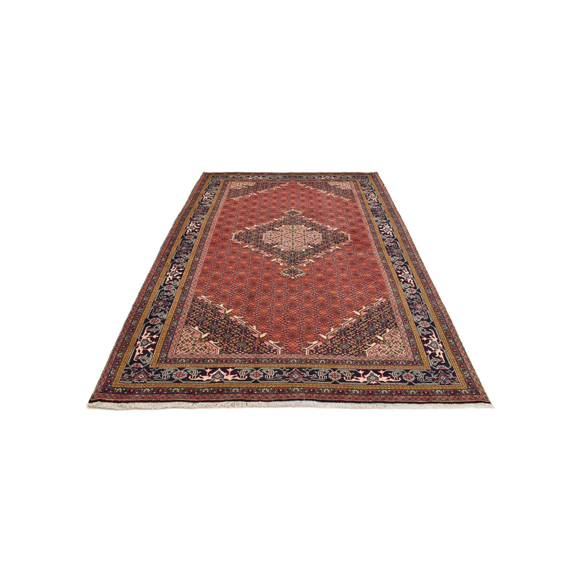 Tapis persan - Nomadic - 293 x 199 cm - rouille