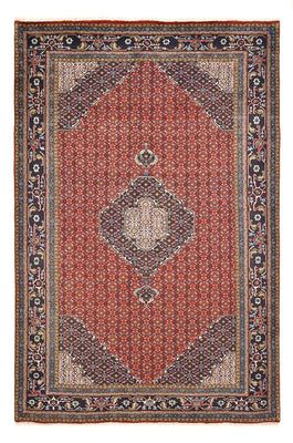 Tapis persan - Nomadic - 287 x 192 cm - rouge bordeaux