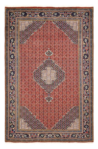 Tapis persan - Nomadic - 287 x 192 cm - rouge bordeaux