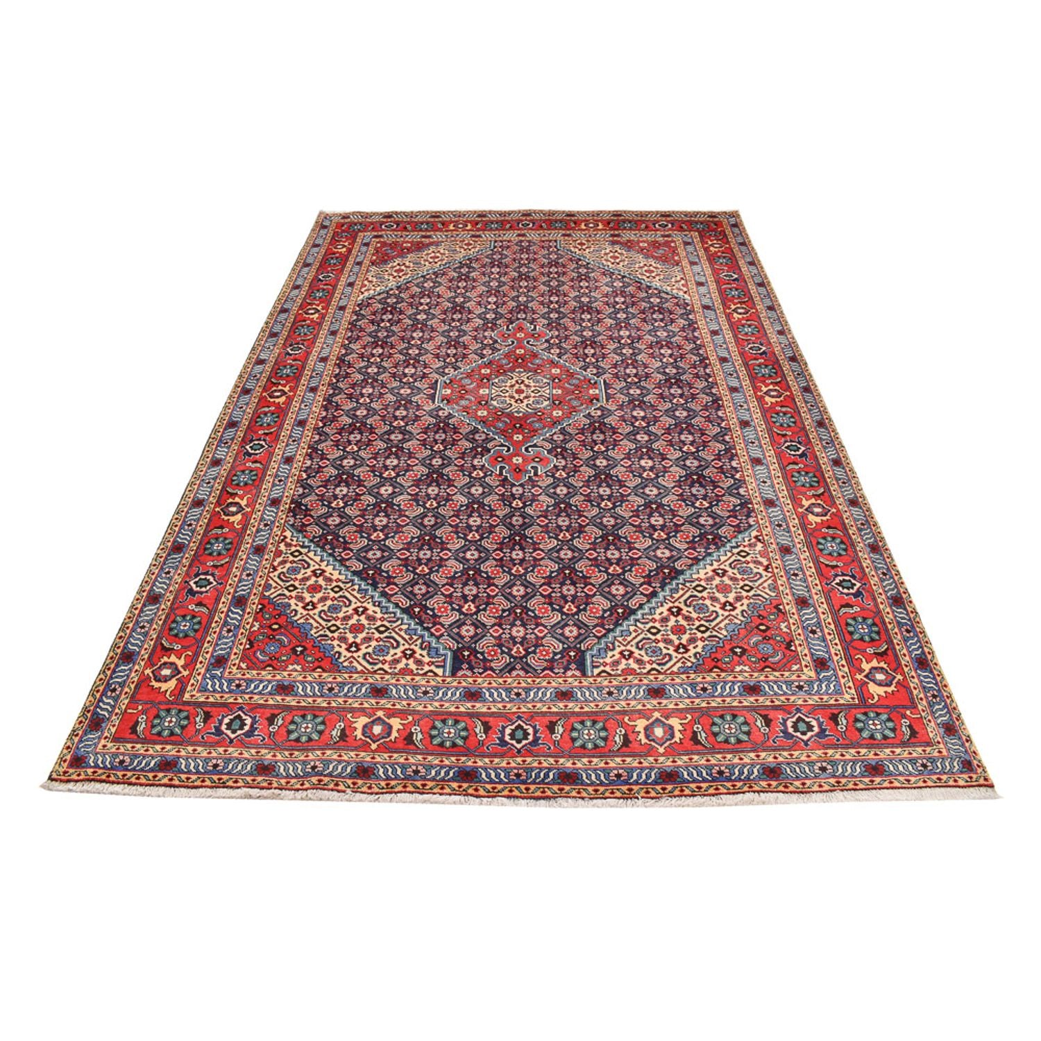 Tapis persan - Nomadic - 289 x 194 cm - violet