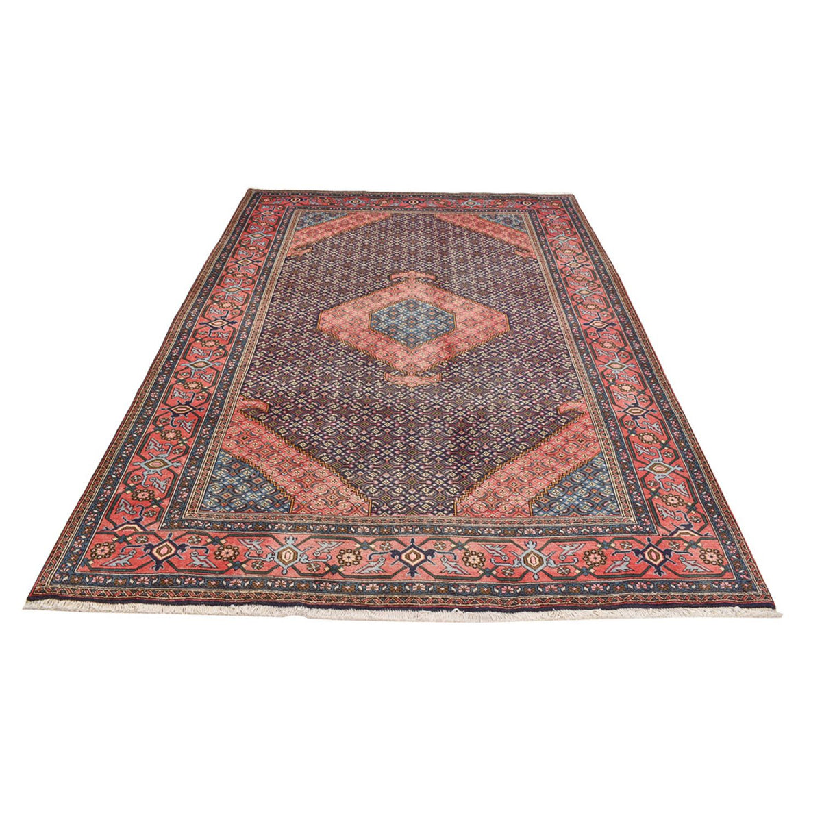 Tapis persan - Nomadic - 284 x 194 cm - rouille