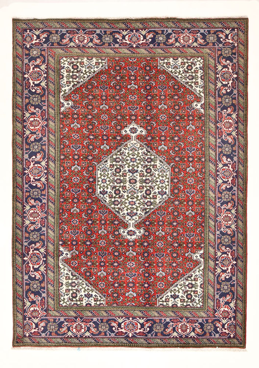 Tapis persan - Nomadic - 289 x 204 cm - rouge