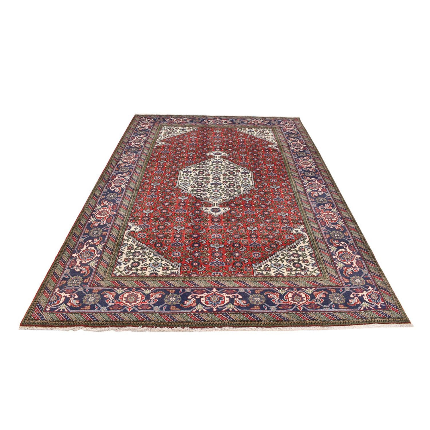 Tapis persan - Nomadic - 289 x 204 cm - rouge