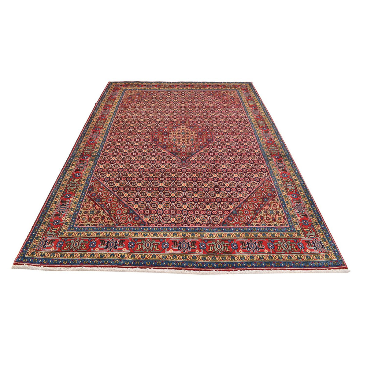 Tapis persan - Nomadic - 292 x 200 cm - rouille
