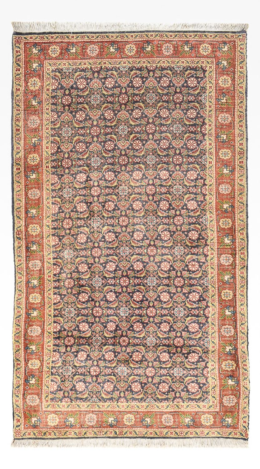 Tapis persan - Tabriz - 162 x 86 cm - beige foncé