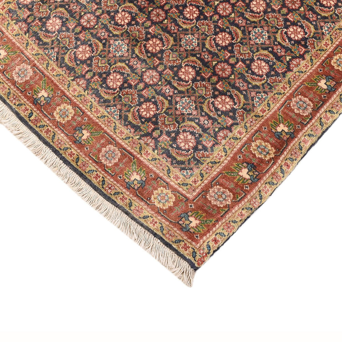 Tapis persan - Tabriz - 162 x 86 cm - beige foncé