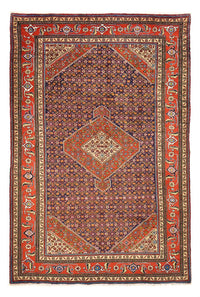 Tapis persan - Nomadic - 288 x 199 cm - rouge bordeaux