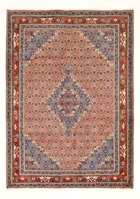 Tapis persan - Nomadic - 281 x 201 cm - rouge clair