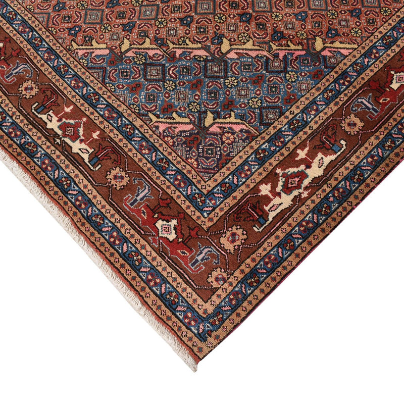 Tapis persan - Nomadic - 281 x 201 cm - rouge clair