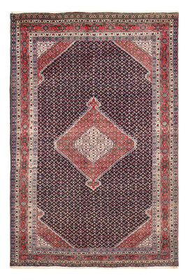 Tapis persan - Nomadic - 304 x 199 cm - rouge bordeaux