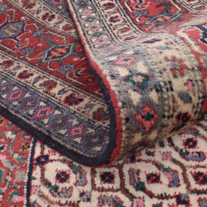 Tapis persan - Nomadic - 304 x 199 cm - rouge bordeaux