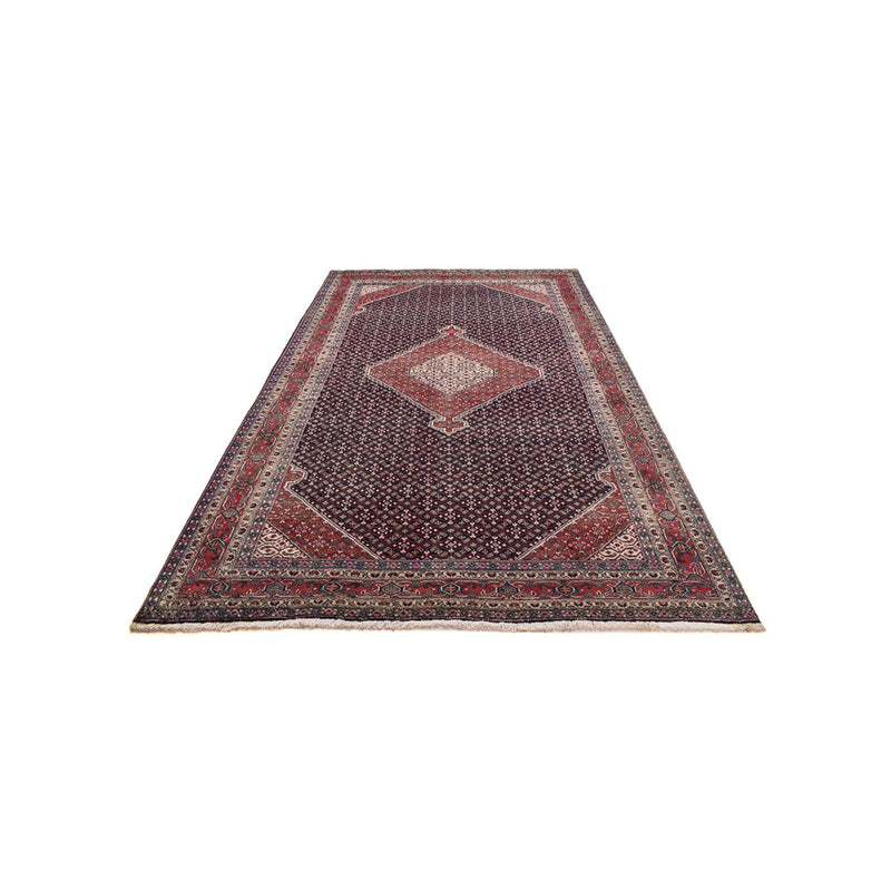 Tapis persan - Nomadic - 304 x 199 cm - rouge bordeaux