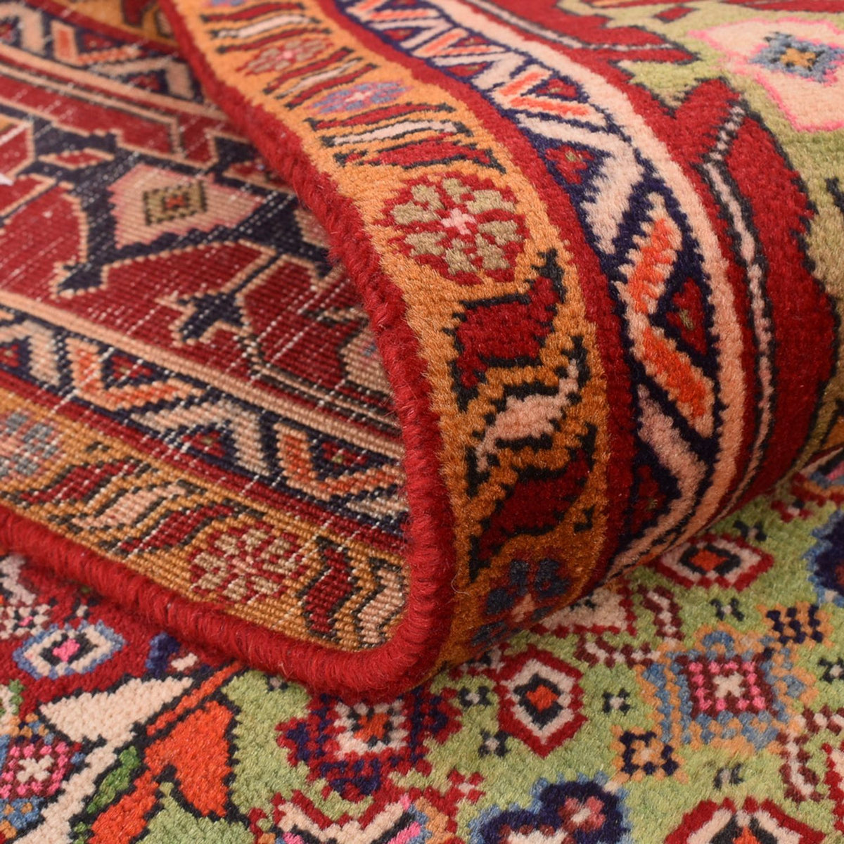 Tapis persan - Nomadic - 290 x 197 cm - terracotta