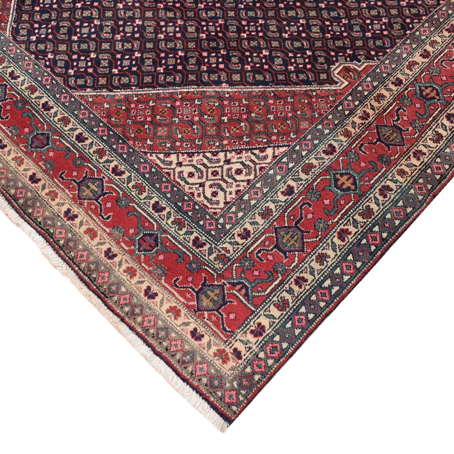 Tapis persan - Tabriz - 303 x 200 cm - rouille