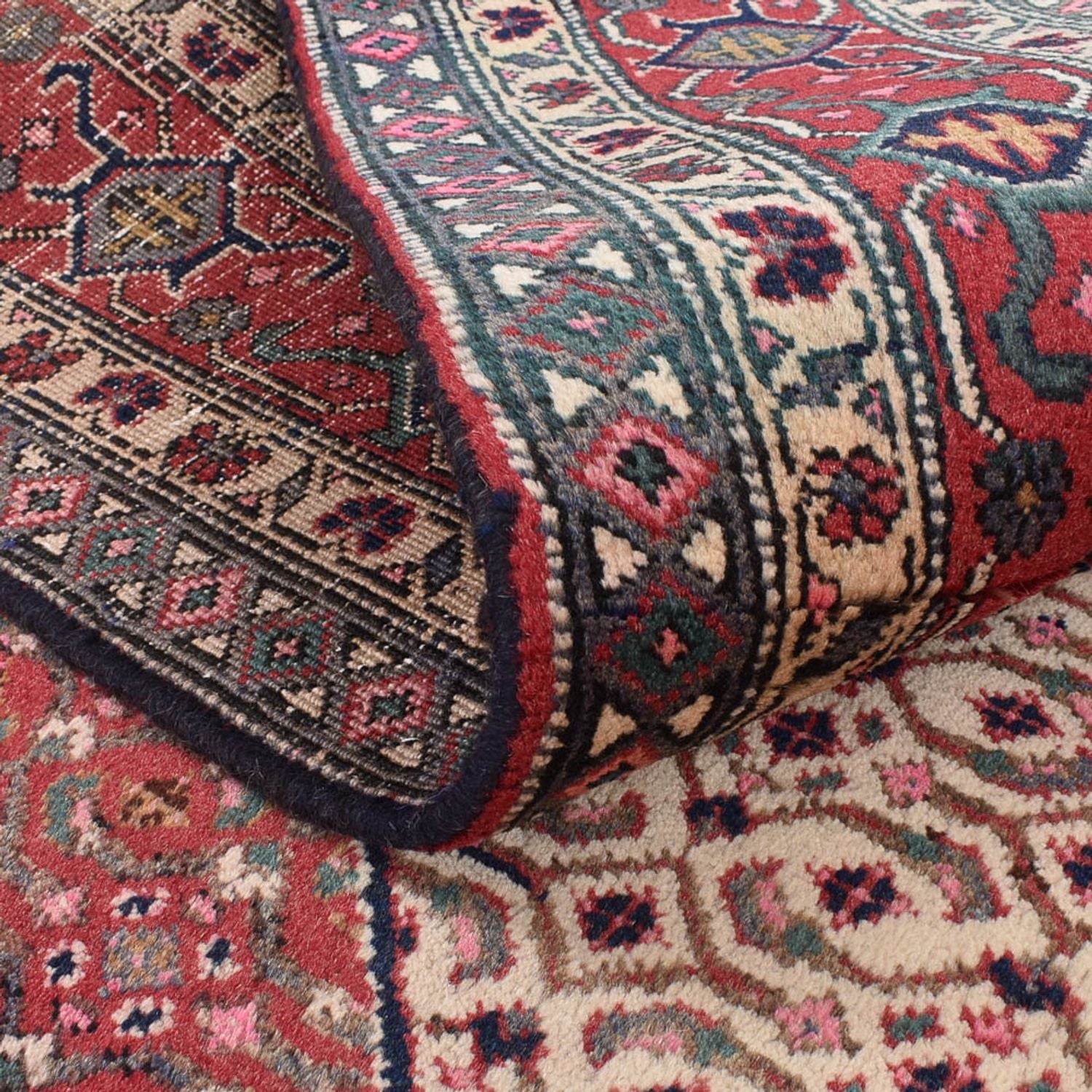 Tapis persan - Tabriz - 303 x 200 cm - rouille