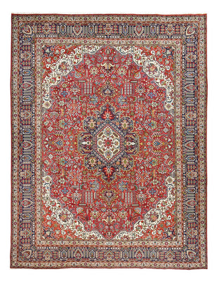 Tapis persan - Tabriz - Royal - 394 x 300 cm - rouge