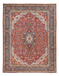 Tapis persan - Tabriz - Royal - 394 x 300 cm - rouge
