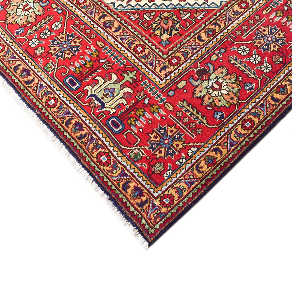 Tapis persan - Tabriz - Royal - 412 x 303 cm - bleu foncé