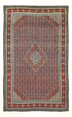 Tapis persan - Tabriz - 297 x 186 cm - rouille