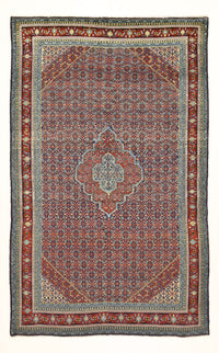 Tapis persan - Tabriz - 297 x 186 cm - rouille
