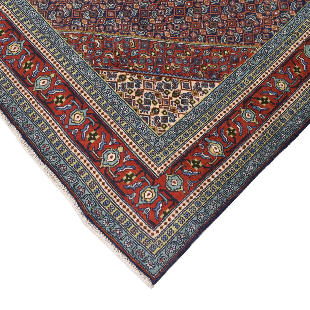 Tapis persan - Tabriz - 297 x 186 cm - rouille
