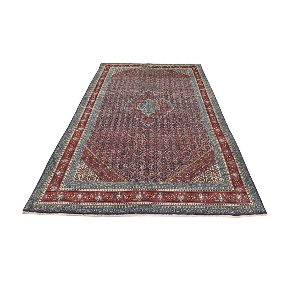 Tapis persan - Tabriz - 297 x 186 cm - rouille