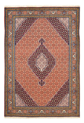 Tapis persan - Nomadic - 288 x 200 cm - rouge clair