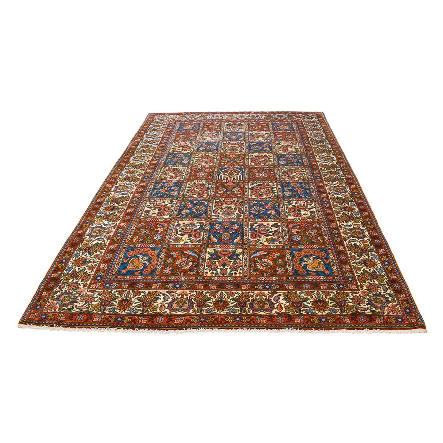 Tapis persan - Nomadic - 306 x 209 cm - multicolore