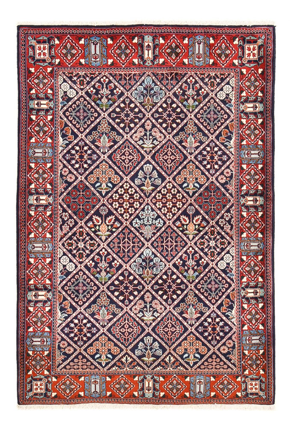 Tapis persan - Nomadic - 200 x 136 cm - rouille