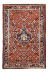Tapis persan - Nomadic - 255 x 165 cm - rouge